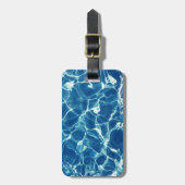 青きらめく水 ラゲッジタグ (正面縦)