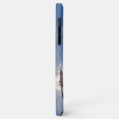 青きらめく海名前をカスタムする Case-Mate iPhoneケース (裏面/左)