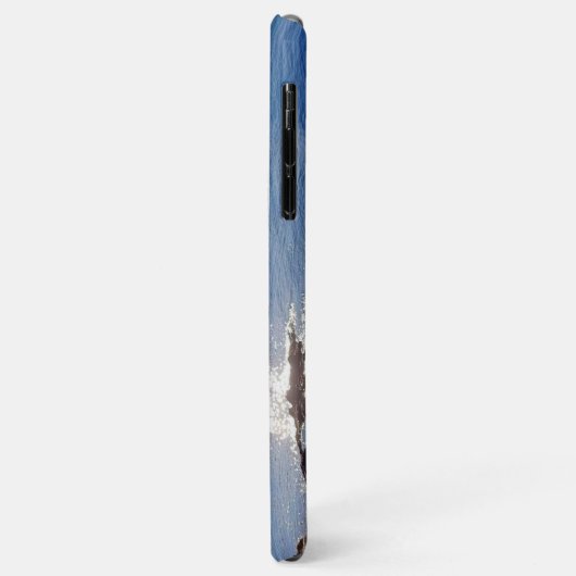 青きらめく海名前をカスタムする Case-Mate iPhoneケース (裏面/左)