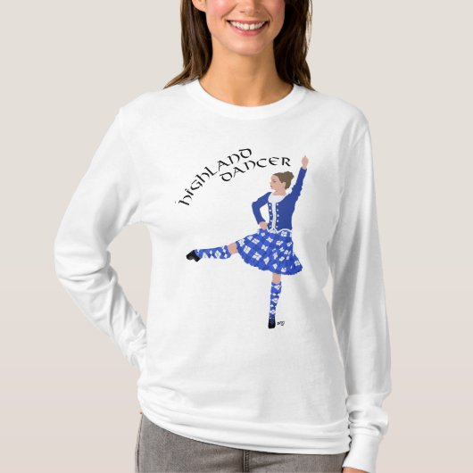 青き高地の踊り子 Tシャツ (正面)