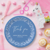 青くなる前に何か青ブライダルシャワー ペーパープレート (パーティー)