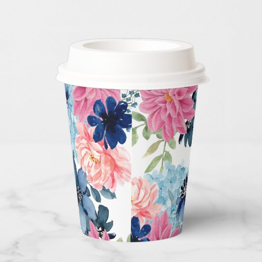 青くなる前に何か青ブライダルシャワー 紙コップ (右)