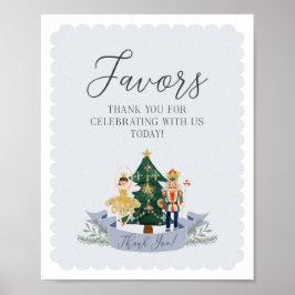 青くるみ割りクリスマスベビーシャワー親善兆 ポスター