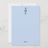 青くるみ割りクリスマス シーズンカード (裏面)