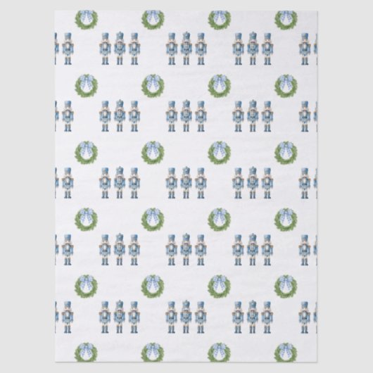 青くるみ割りクリスマス 薄葉紙 (正面)