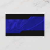 青くカスタムな名刺 名刺 (裏面)