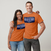 青くクラシックなロードランナーによってはスカルによって腐食させたパネルが飛びました Tシャツ (ユニセックス)