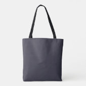青く光る花の枝 トートバッグ (裏面)