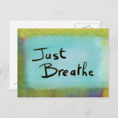 青く呼吸する ポストカード (正面/裏面)