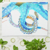 青く多彩なocopi キッチンタオル (折り畳み)