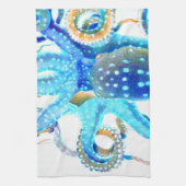 青く多彩なocopi キッチンタオル (縦)