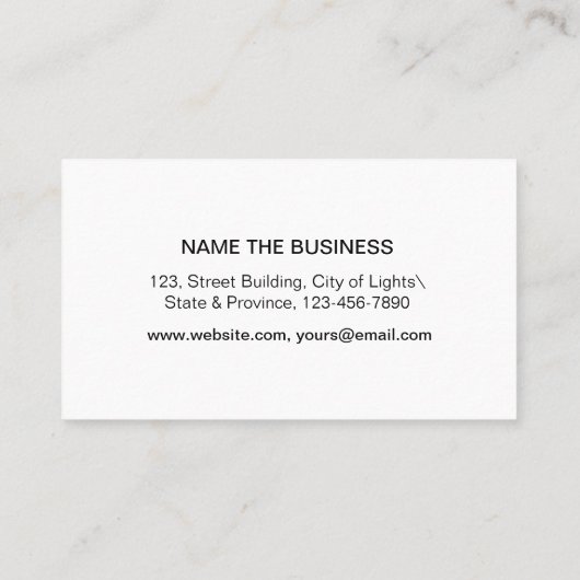 青く幾何学的なばら色の金ゴールドのプロフェッショナルの建築 名刺 (裏面)