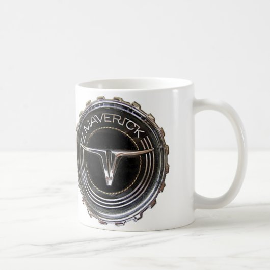 青く異端的なマグ コーヒーマグカップ (右)