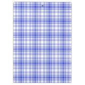 青く白い格子縞2 クリップボード (裏面)