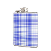 青く白い格子縞2 フラスク (左)