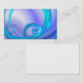 青く白熱［赤熱］光を放つな血しょう電気の名刺 名刺 (正面/裏面)