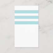 青く航海のないかりのモノグラム 名刺 (裏面)