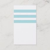 青く航海のないかりのモノグラム 名刺 (裏面)