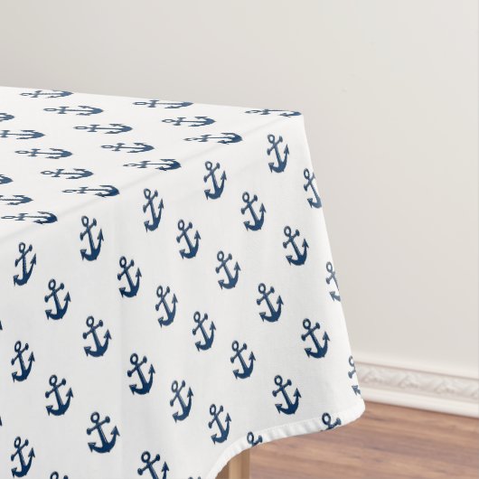 青く航海のないかり テーブルクロス (インサイチュ)