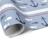 青く航海のな夏 ラッピングペーパー (ロールコーナー)