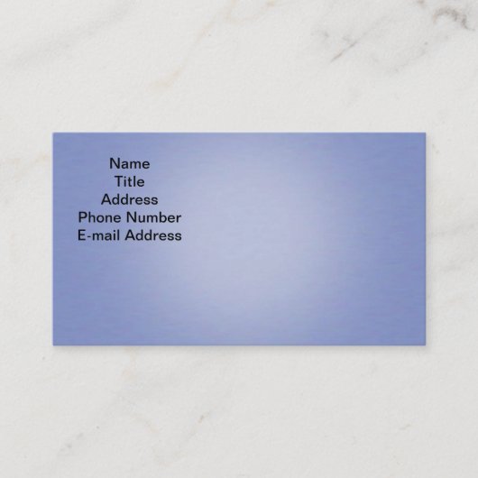 青く軽い名刺 名刺 (正面)