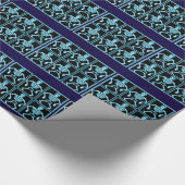 青く間抜けなX線の骨組 ラッピングペーパー (角)