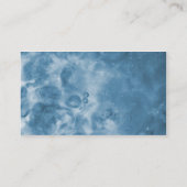 青く霧深く抽象的な名刺0001 名刺 (裏面)