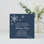 青く魅力的な休日の招待状(corp) 招待状 (スタンド正面)