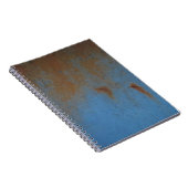 青さびた背景 ノートブック (右側)