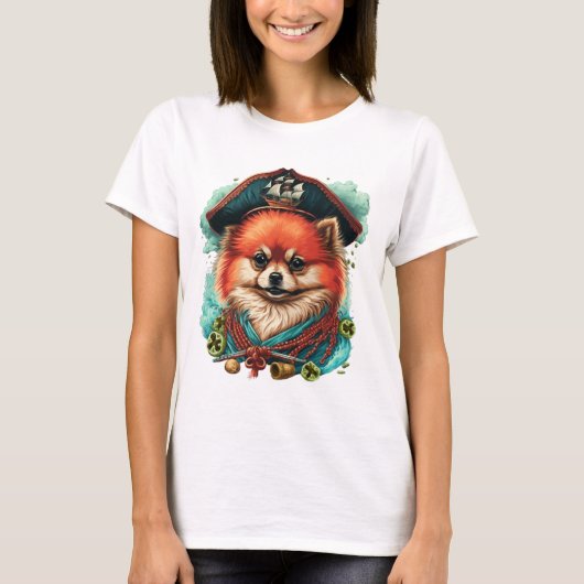 青すてきいコーギ Tシャツ (正面)