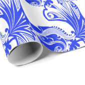 青で信じられないい ラッピングペーパー (ロールコーナー)