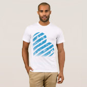 青で大きい Tシャツ (正面フル)