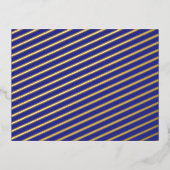 青で宇宙を変スタイリッシュ更 箔シーズンポストカード (正面)