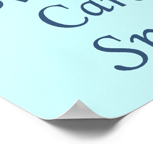 青で生きる ポスター (角)