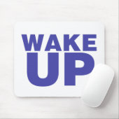 青で目覚める マウスパッド (マウス)