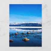 "青で美しい" ポストカード (正面)