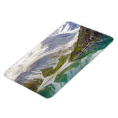 青で育てられる マグネット (左側)