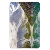 青で育てられる マグネット (縦)