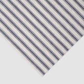 青とオフ白のチキングストライプティッシュペーパー 薄葉紙 (詳細)