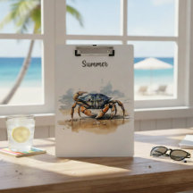 青とオレンジのカニ歩くオンビーチ