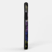 青とオレンジのフローラ Case-Mate iPhoneケース (裏面/右)