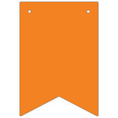 青とオレンジのレモンパターンよくはしゃぐフルーツをテーマにした バンティングフラッグ (第2の旗)