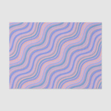 青とオレンジの波線の濃淡