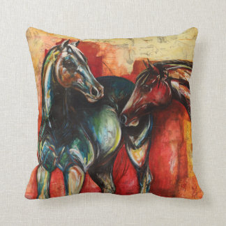 「青とガス」アート装飾用クッション クッション