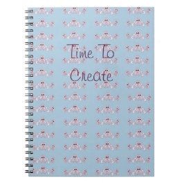 青とクランベリー ノートブック