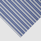 青とクリームのストライプ 薄葉紙 (詳細)