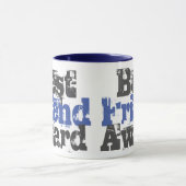 青とグレーのマグカップ ベストフレンドアワード マグカップ (中央)