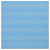 青とタンの色の線のパターン ファブリック (見本)