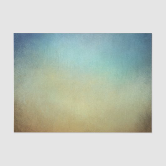 青とタンフェード芸術的 薄葉紙 (正面)
