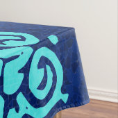 青とターコイズのAmalfiテーブルクロス テーブルクロス (インサイチュ)